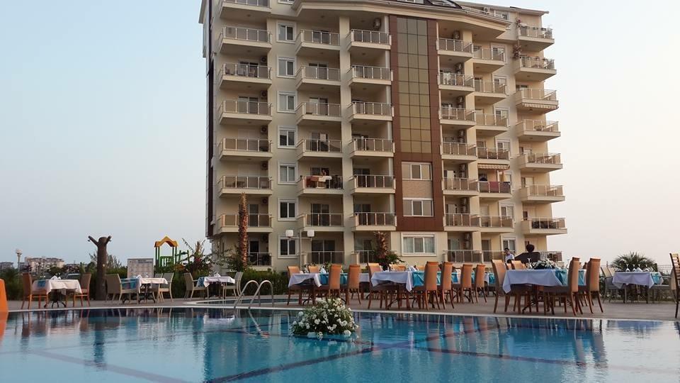 Sea View Studio In Orion Garden Apartment Avsallar Phòng bức ảnh